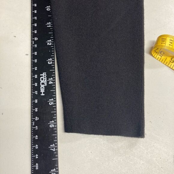 FREE ASSEMBLY Boxy Cropped Sweater Black Women’s Large‎ - Picture 5 of 10